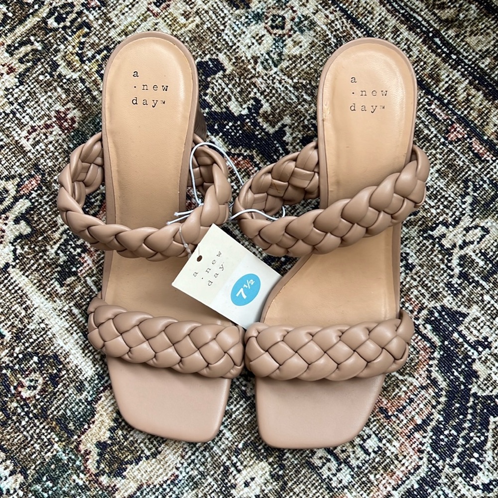 Target A New Day Braided Strappy Sandals